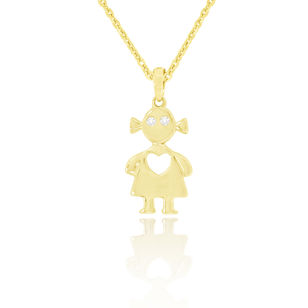 Jovono Layered Babygirl Pendant Necklaces Fashion Necklace Mother  Girlfriend Gift Chain Jewelry for Women and Girls (Gold) : Buy Online at  Best Price in KSA - Souq is now Amazon.sa: Fashion